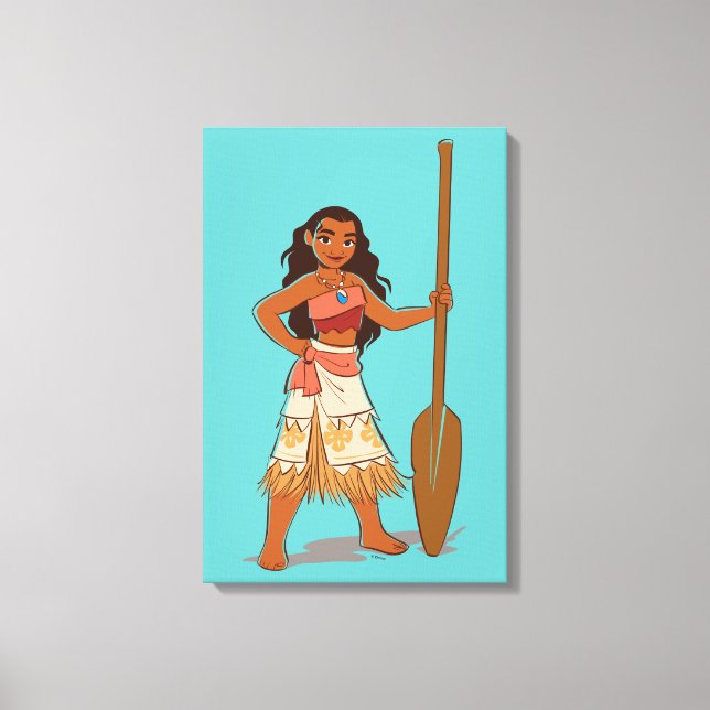 Toile Moana | Fille De La Mer (Recto)
