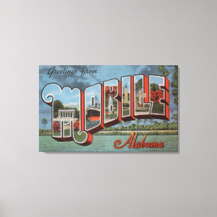 Toile Mobile, Alabama (scène de rivière)
