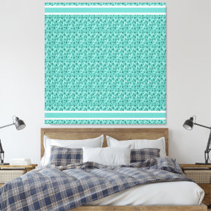 Toile Modèle floral rustique élégant