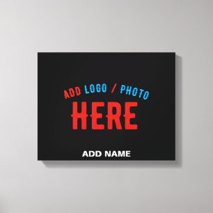 TOILE MODERNE ET MODERNE PERSONNALISABLE NOIR VÉRIFIÉ