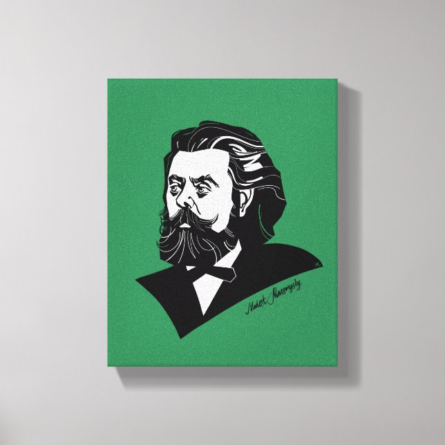 Toile Modeste Mussorgsky (Recto)