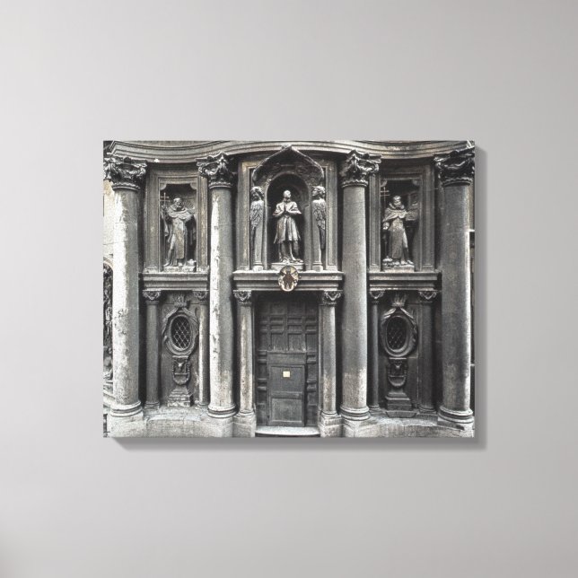 Toile Moitié inférieure de la façade, 1637-41 (Recto)