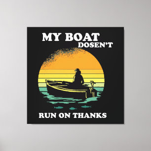 Toile Mon bateau ne fonctionne pas grâce