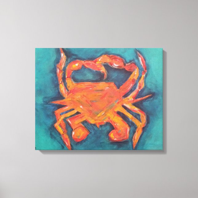 Toile Mon crabe (Recto)