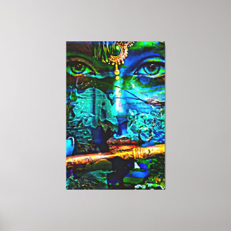 Toile Mon pinceau art numérique