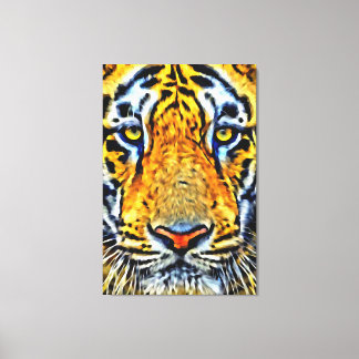 Toile Mon pinceau art numérique