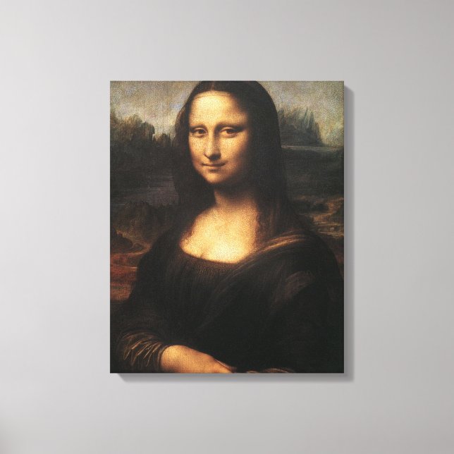 Toile Mona Lisa (Recto)