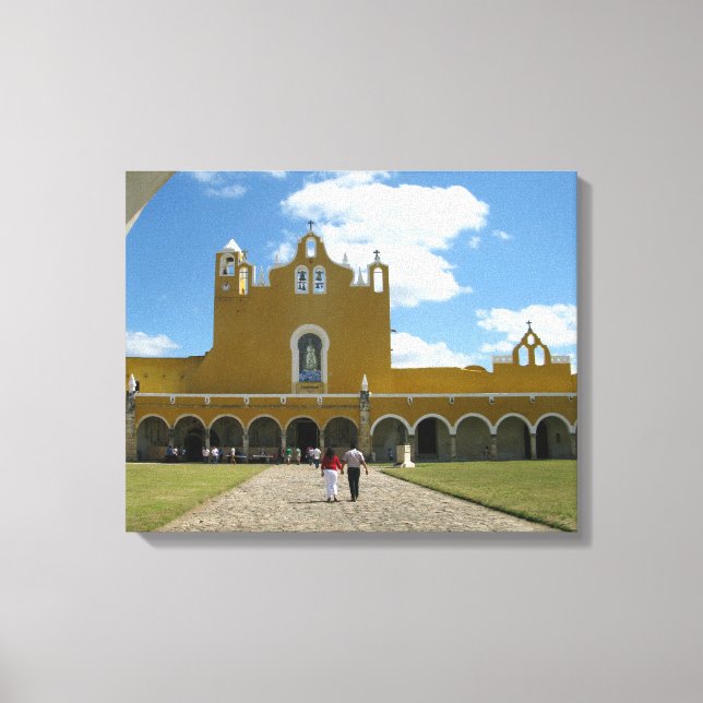 Toile Monastère à Izamal, Yucatán / Mexique (Recto)