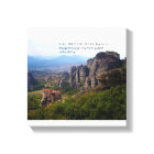 Monastère du Mont Olympus Grèce Aristote Citation