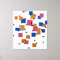 MONDRIAN - COMPOSITION EN COULEUR A - 1917 -