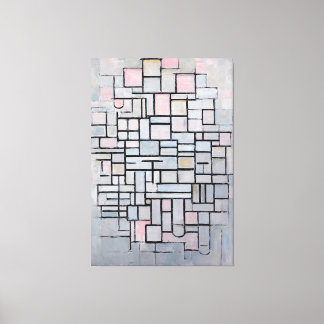 Toile MONDRIAN - COMPOSITION No IV COMPOSITIE 6 - 1914