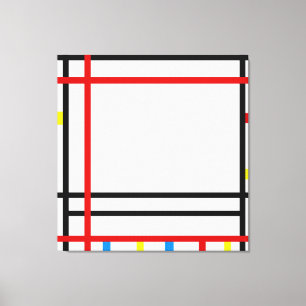 TOILE MONDRIAN - NEW YORK - BOOGIE WOOGIE - 1941-1942