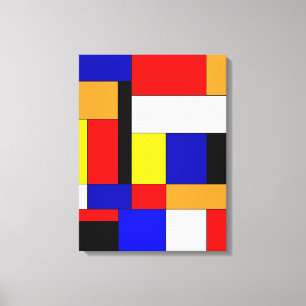 Toile Mondrian no 9