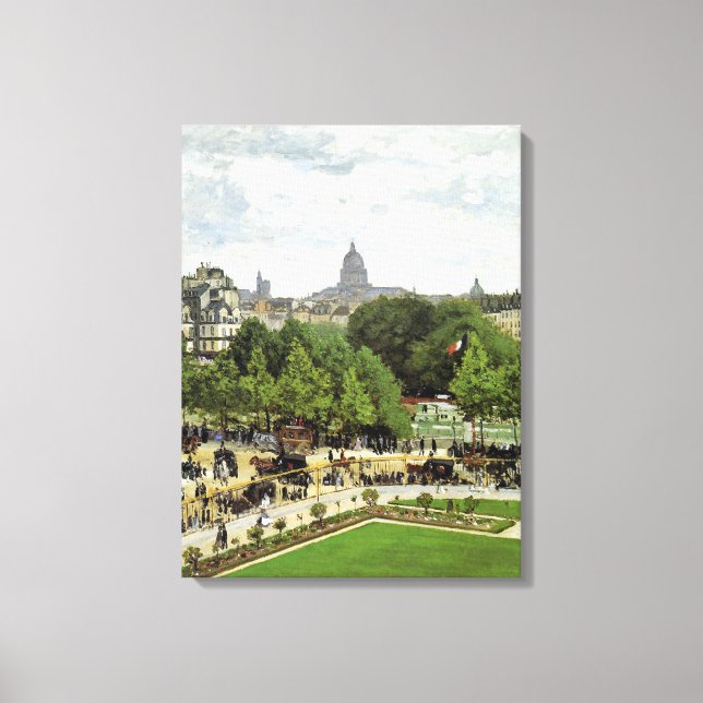 Toile Monet - Le Jardin de la Princesse (Recto)