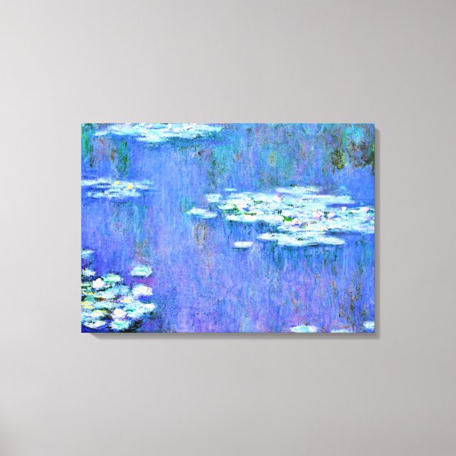 Toile Monet - Lys d'eau, 1905 (Recto)