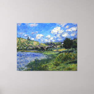 Toile Monet - Vetheuil, Paysage