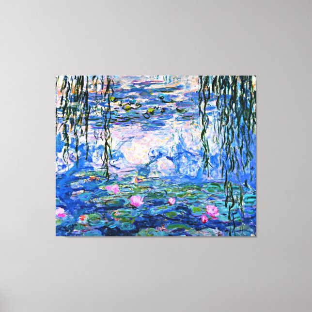 Toile Monet - Water Lilies 1919, (Recto)