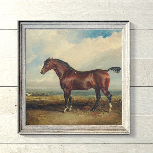 Toile "Moniteur" Cheval Peinture par James Ward (Créateur téléchargé)