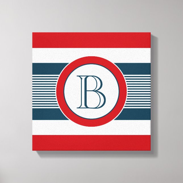Toile Monogram design (Recto)