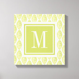 Toile monogramme   Hygge Flowers