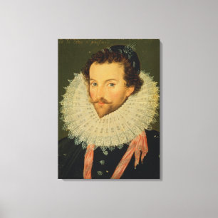 Toile Monsieur Walter Raleigh
