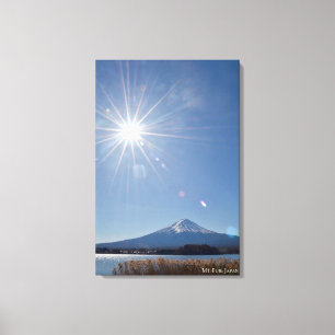 Toile Mont. Mont Fuji Fujisan Japon Voyage Paysage
