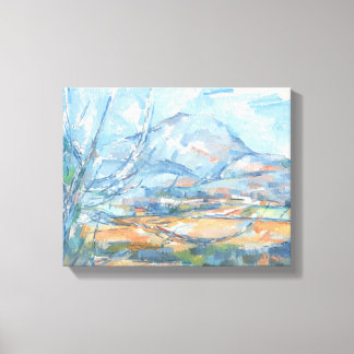 Toile Montagne Sainte-Victoire par Paul Cezanne