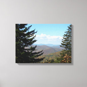 Toile Montagnes Blue Ridge à l'automne III