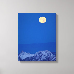 Toile Montagnes d'Aravis   Massif du Mont-Blanc