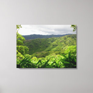 Toile Montagnes de Koolau