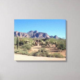 Toile Montagnes de superstition