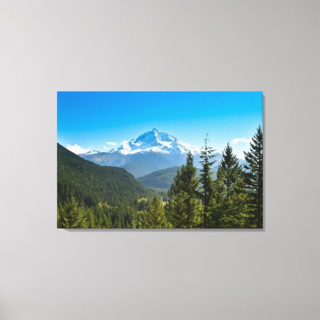 Toile Montagnes | Mt. Hood Oregon (Recto)