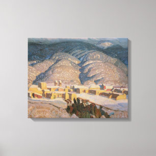 Toile Montagnes Sangre de Cristo par Blumenschein