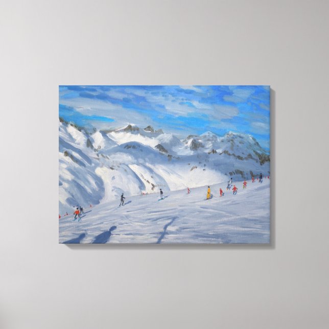 Toile Montagnes Tignes 2009 (Recto)