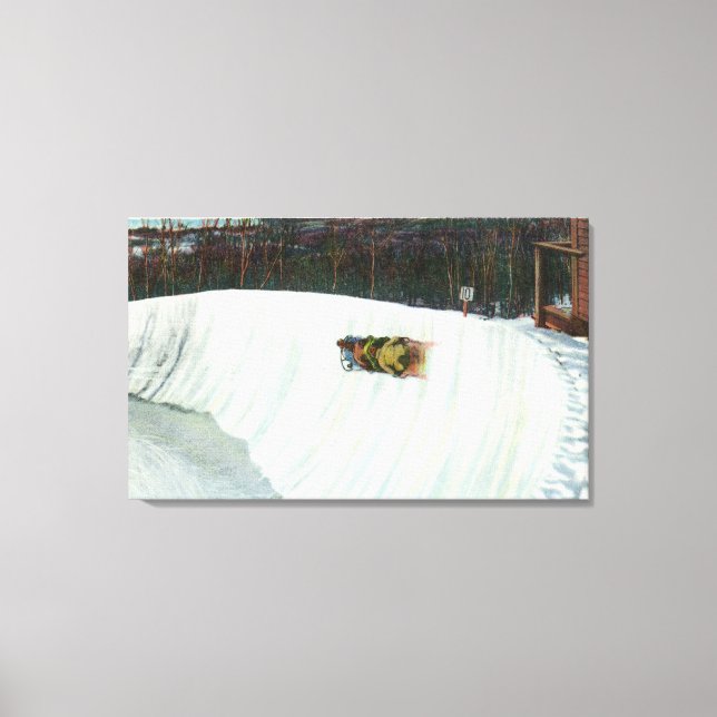 Toile Monter la courbe Whiteface (Recto)