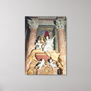Toile Monument à Maria Clementina Sobieska 1739