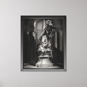 Toile Monument à Mignard par François Boucher