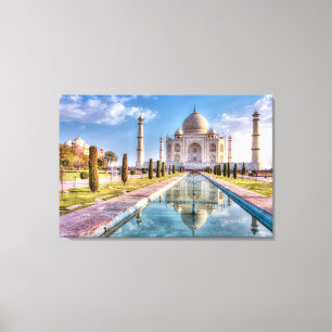 Toile Monuments   Taj Mahal Sunrise