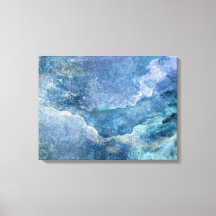 Moon River et Me Canvas Wrap