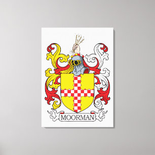 Toile Moorman Family Crest