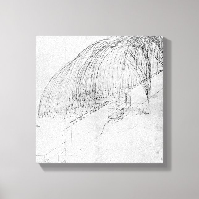 Toile Mortiers tirant des pierres sur un mur dans un for (Recto)