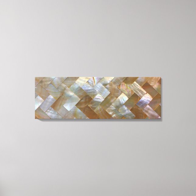 Toile Mother of Pearl Capiz Weave (Recto)
