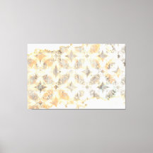 Motif Abstrait blanc, gris, orange et bleu