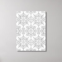 Motif artistique tribal inspiré 6