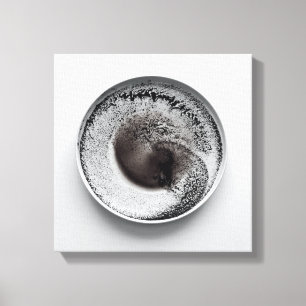 Toile Motif de café monochrome texture Art abstrait 8