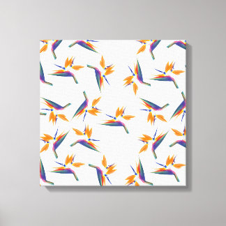 Toile Motif de fleur d'oiseau de paradis