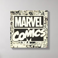 Motif de pages de bandes dessinées Marvel