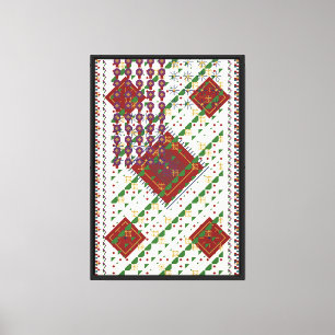 Toile Motif de tapis persan 