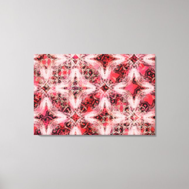 Toile Motif des chaînes de diamant (Recto)