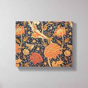 Toile Motif floral vintage William Morris Cray